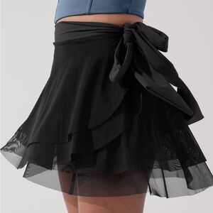 Popflex Black Juliet Skort